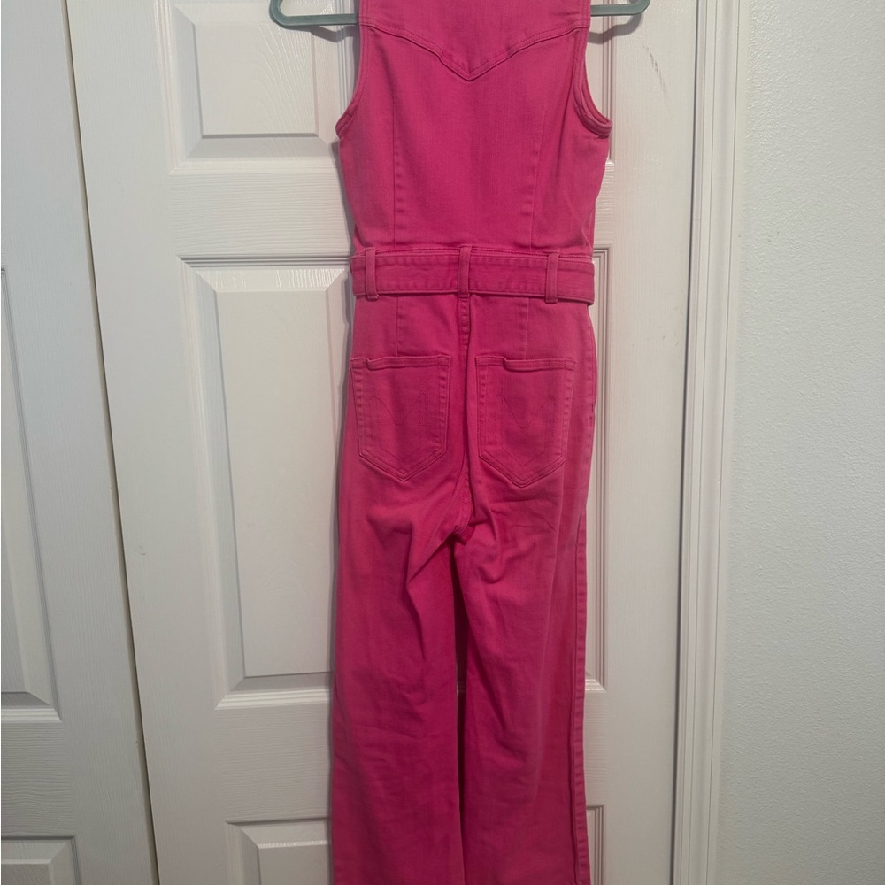 Show Me Your MuMu Pink Jumpsuit - Picture 3 of 7